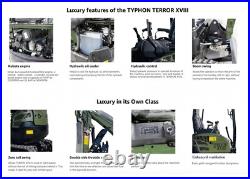 2025 New Arrival 2 Ton Mini Excavator TERROR XVIII Small Digger, KUBOTA D902 2025 New Arrival 2 Ton Mini Excavator TERROR XVIII Small Digger, KUBOTA D902