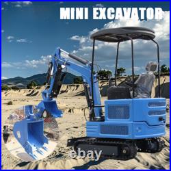 2025 New Mini Hydraulic Excavator KUBOTA Diesel 4,000 lbs 1.8 Tons USA STOCK