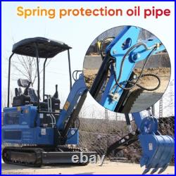 2025 New Mini Hydraulic Excavator KUBOTA Diesel 4,000lbs 1.8 Tons USA STOCK