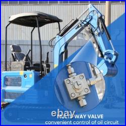 2025 New Mini Hydraulic Excavator KUBOTA Diesel 4,000lbs 1.8 Tons USA STOCK