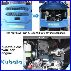 2025 New Mini Hydraulic Excavator KUBOTA Diesel 4,000lbs 1.8 Tons USA STOCK