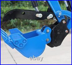 2025 Rippa R10 Mini Excavator 1 Ton Kubota Engine Expanding Track US Stock