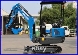 2025 Rippa R10 Mini Excavator 1 Ton Kubota Engine Expanding Track US Stock