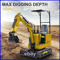 2026 New 1 Ton Mini Excavator Rato 13.5HP Gasoline Engine FREE SHIP /unloading