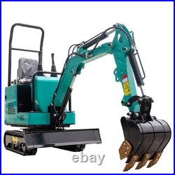 2026 New 1 Ton Mini Excavator Rato 13.5HP Gasoline Engine FREE SHIP /unloading