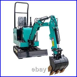 2026 New 1 Ton Mini Excavator Rato 13.5HP Gasoline Engine FREE SHIP /unloading