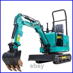 2026 New 1 Ton Mini Excavator Rato 13.5HP Gasoline Engine FREE SHIP /unloading
