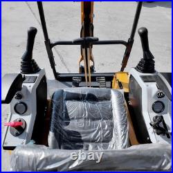 20HP Kubota EPA Mini Excavator Hydraulic Thumb, Side Tilt & Wide Tracks