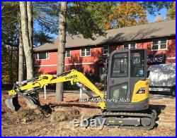 25HP Yanmar Engine SHANTUI STE35SR 2.8 Ton Mini Excavator Warm Air in Houston 25HP Yanmar Engine SHANTUI STE35SR 2.8 Ton Mini Excavator Warm Air in Houston