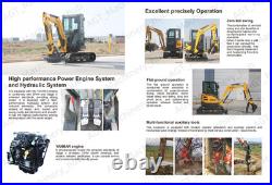 25HP Yanmar Engine SHANTUI STE35SR 2.8 Ton Mini Excavator Warm Air in Houston 25HP Yanmar Engine SHANTUI STE35SR 2.8 Ton Mini Excavator Warm Air in Houston