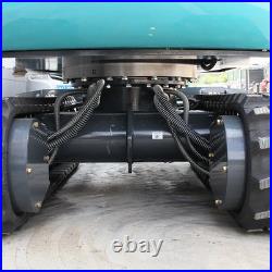 2.5Ton Mini Excavator KUBOTA D902 with Swing Boom & Retractable Tracks EPA, USA