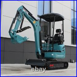 2.5Ton Mini Excavator Side Swing Digger Kubota D902 Diesel Engine+ 4 Attachments