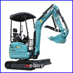 2.5Ton Mini Excavator Side Swing Digger with Kubota D902 Engine Extendable Track