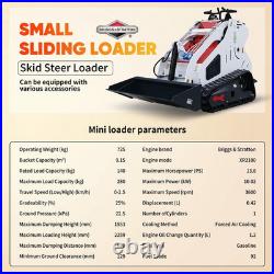 2.5Ton Side Swing Kubota Mini Excavator & 13.6HP Mini Skid Steer Loader Combo