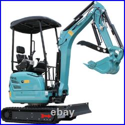 2.5Ton Side Swing Kubota Mini Excavator & 13.6HP Mini Skid Steer Loader Combo