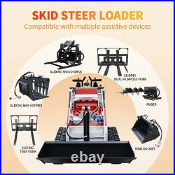 2.5Ton Side Swing Kubota Mini Excavator & 13.6HP Mini Skid Steer Loader Combo