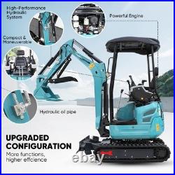2.5 Ton Hydraulic Mini Excavator 16 HP Kubota Diesel Engine USA Stock Free ship
