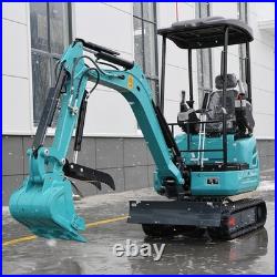 2.5 Ton Hydraulic Mini Excavator 16 HP Kubota Diesel Engine USA Stock Free shipp