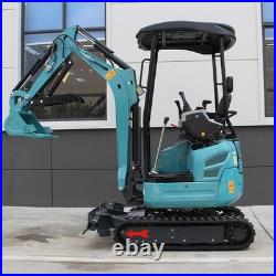 2.5 Ton Hydraulic Mini Excavator 16 HP Kubota Diesel Engine USA Stock Free shipp