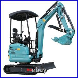 2.5 Ton Hydraulic Mini Excavator 16 HP Kubota Diesel Engine USA Stock Free shipp