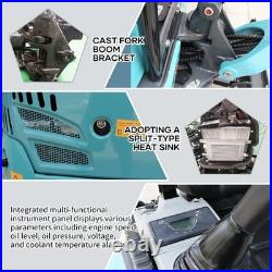 2.5 Ton Hydraulic Mini Excavator 16 HP Kubota Diesel Engine USA Stock Free shipp