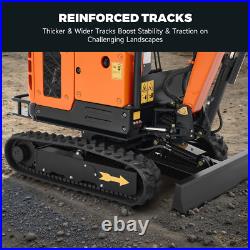 2.5 Ton Mini Excavator 25hp Mini Digger Crawler With Perkins Diesel EPA Engine