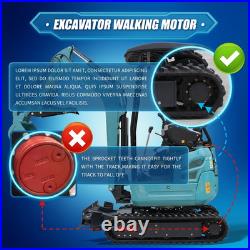 2.5 Ton Mini Excavator KUBOTA Diesel Expanding Tracks Side Swing + Attachments