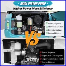 2.5 Ton Mini Excavator Kubota D902 Engine Side Swing Extendable Track Digger EPA