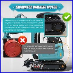 2.5 Ton Mini Excavator Kubota D902 Engine Side Swing Extendable Track Digger EPA