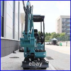 2.5 Ton Mini Excavator Kubota D902 Engine Side Swing Extendable Track Digger EPA