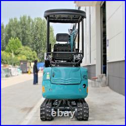 2.5 Ton Mini Excavator Kubota D902 Engine Side Swing Extendable Track Digger EPA