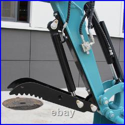 2.5 Ton Mini Excavator Kubota D902 Engine Side Swing Extendable Track Digger EPA