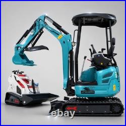 2.5 Ton Mini Excavator Kubota Engine Side Swing & 13.5HP Skid Steer B&S Engine