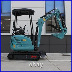 2.5 Ton Mini Excavator Kubota Engine Side Swing & 13.5HP Skid Steer B&S Engine