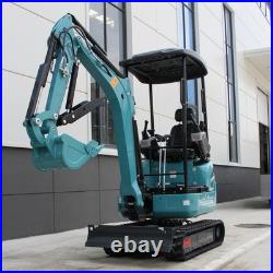 2.5 Ton Mini Excavator Kubota Engine Side Swing & 13.5HP Skid Steer B&S Engine