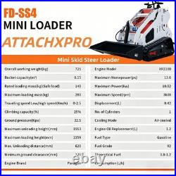 2.5 Ton Mini Excavator Kubota Engine Side Swing & 13.5HP Skid Steer B&S Engine