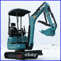 2.5 Ton Mini Excavator Kubota Hydraulic Retractable Track Offset Boom Digger