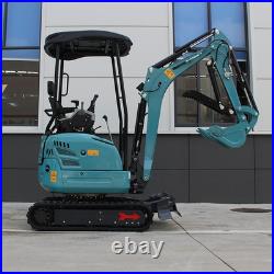 2.5 Ton Mini Excavator Kubota Hydraulic Retractable Track Offset Boom Digger