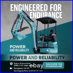 2.5 Ton Mini Excavator Kubota Hydraulic Retractable Track Offset Boom Digger