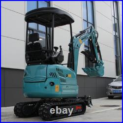 2.5 Ton Mini Excavator Kubota Hydraulic Retractable Track Offset Boom Digger