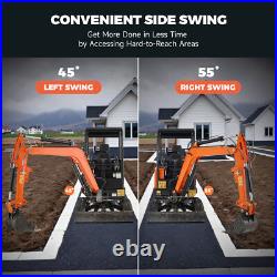 2.5 Ton Mini Excavator Mini Digger Crawler With Perkins Diesel 25hp EPA Engine