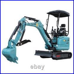 2.5ton Mini Excavator Kubota D902 Engine Side Swing Diggers with Excavator Cover 2.5ton Mini Excavator Kubota D902 Engine Side Swing Diggers with Excavator Cover