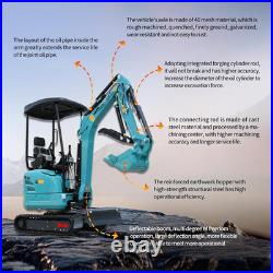 2.5ton Mini Excavator Kubota D902 Engine Side Swing Extendable Crawler Diggers