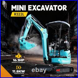 2.5ton Mini Excavator Kubota D902 Engine Side Swing Extendable Crawler Diggers