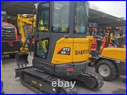 2.8 Ton Yanmar Diesel Engine Mini Excavator Tracked Digger withSide Swing SHANTUI 2.8 Ton Yanmar Diesel Engine Mini Excavator Tracked Digger withSide Swing SHANTUI