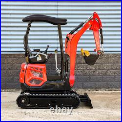 2 Ton 4409lbs 16HP Crawler Cab Mini Excavator with EPA KUBOTA Diesel Engine Digger