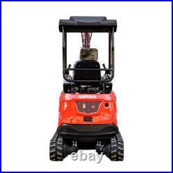 2 Ton 4409lbs 16HP Crawler Cab Mini Excavator with EPA KUBOTA Diesel Engine Digger