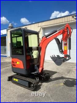 2 Ton New Mini Excavator, EPA certified USA KUBOTA Diesel Engine