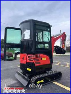 2 Ton New Mini Excavator, EPA certified USA KUBOTA Diesel Engine