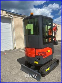 2 Ton New Mini Excavator, EPA certified USA KUBOTA Diesel Engine